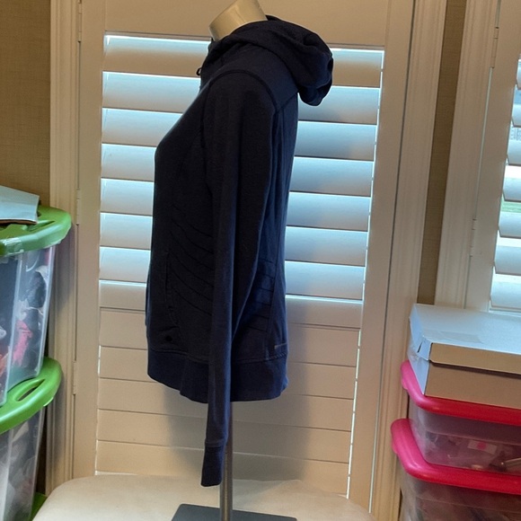 Women's Full-Zip Hoodie in Deep Blue - Picture 4 of 5